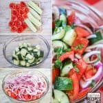 Try this delicious and flavorful cucumber tomato salad