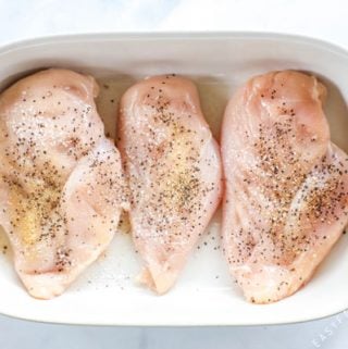 Baked Caesar Chicken · ONE DISH   DELICIOUS · Easy Family Recipes