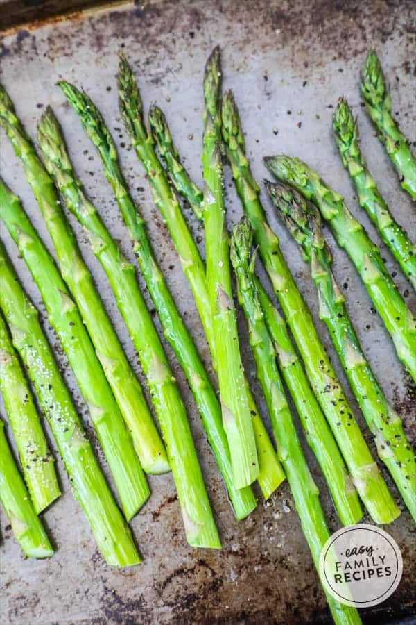 Baked asparagus is easy and delicious side dish for any meal.