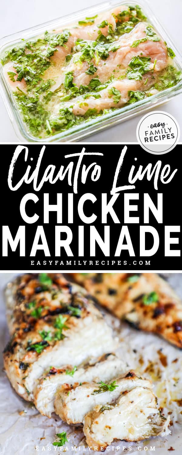 Grilled Cilantro Lime Chicken · Easy Family Recipes