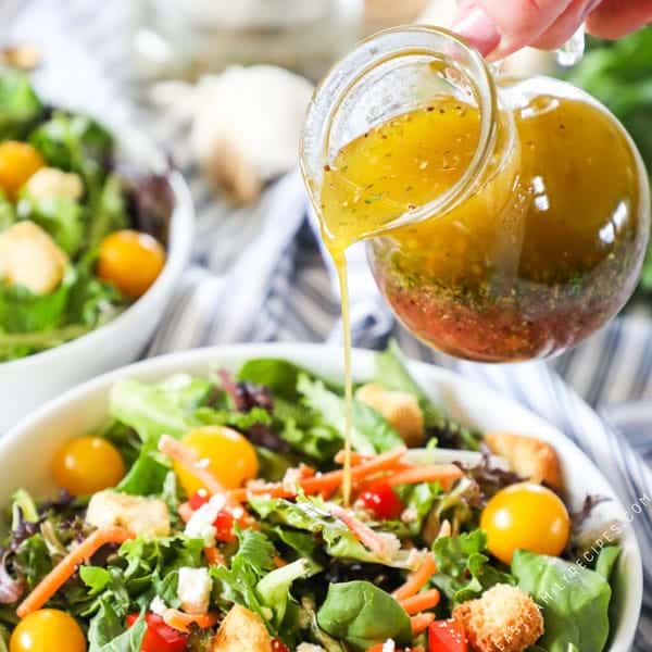 Homemade Red Wine Vinaigrette for Salads and More - Street Smart Nutrition