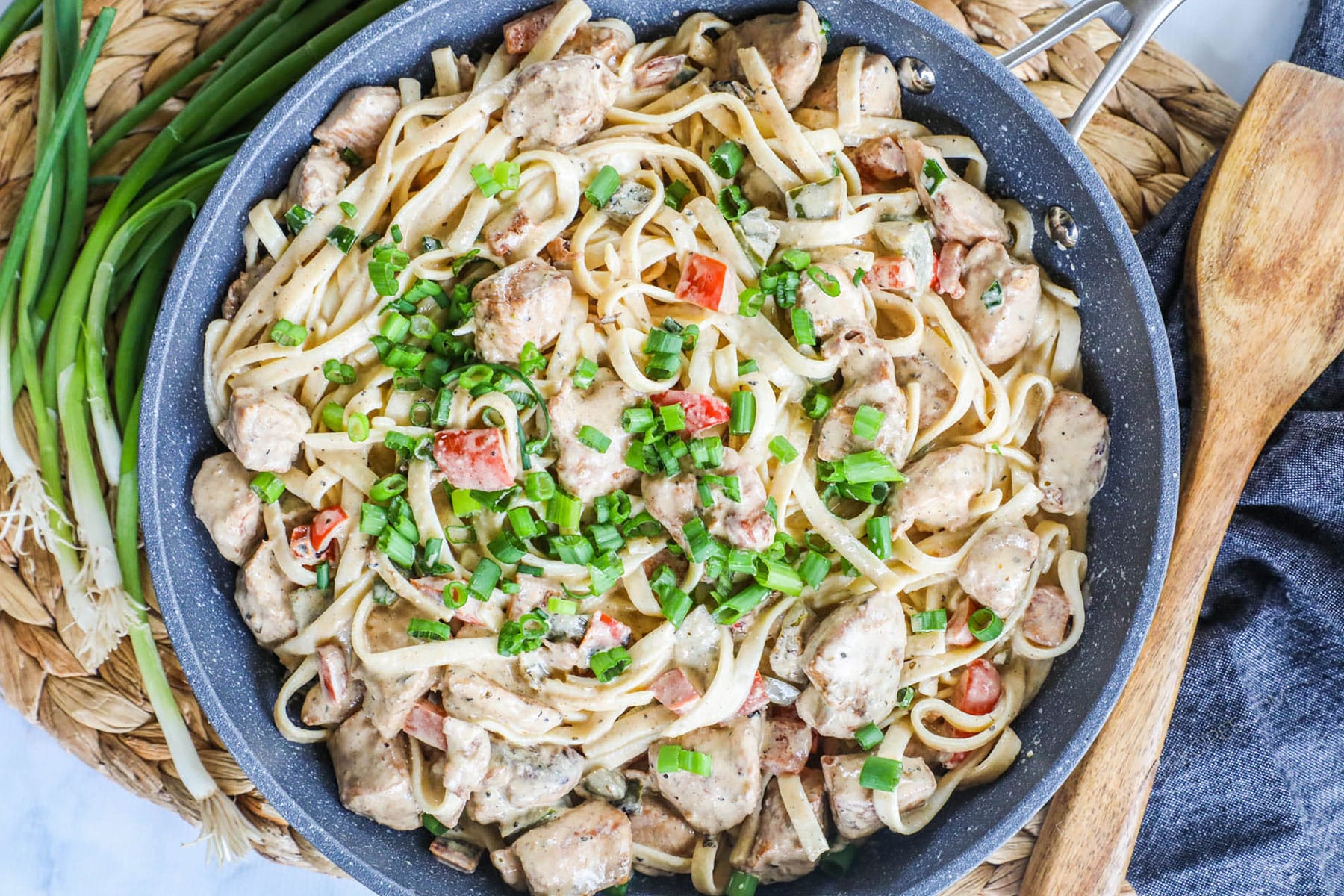 Creamy Cajun Chicken Pasta