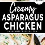 Chicken and Asparagus recipe ingredients