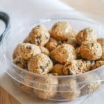 Recipe for Peanut Butter Energy Balls.
