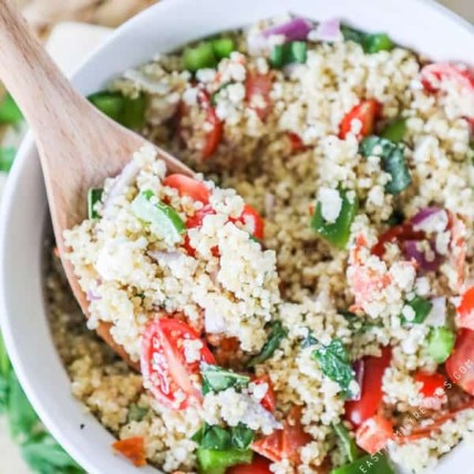 Italian Quinoa Salad · Easy Family Recipes