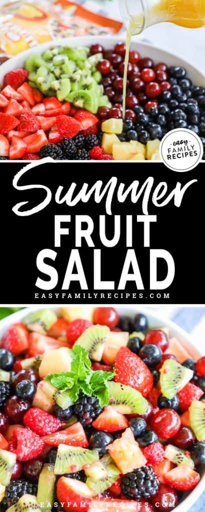 Summer Fruit Salad · Easy Family Recipes