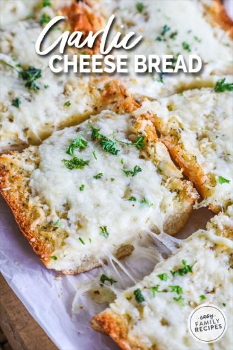 Garlic Cheese Bread · Easy Family Recipes