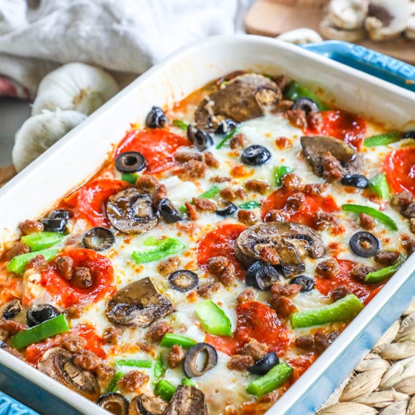 Supreme Pizza Chicken Bake