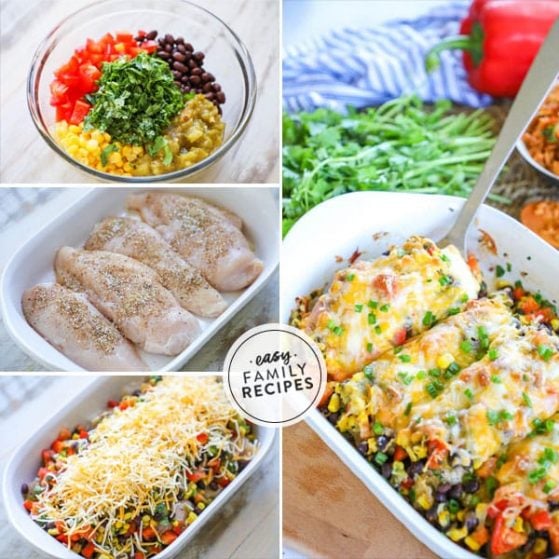 Baked southwest chicken is quick and easy to make, perfect for a wholesome family meal.