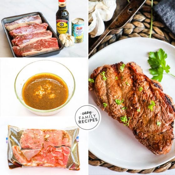Delicious and Full of flavor Hawaiian Steak Marinade.