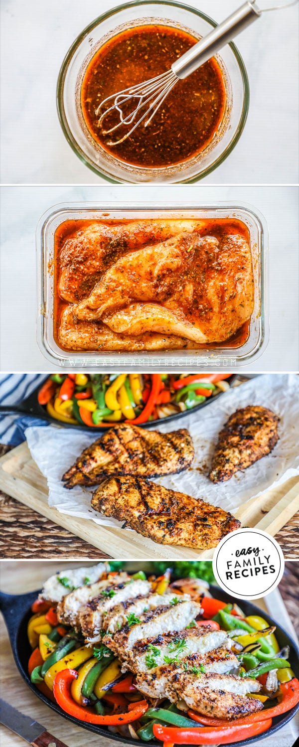 Tex-Mex Chicken Fajita Marinade · Easy Family Recipes