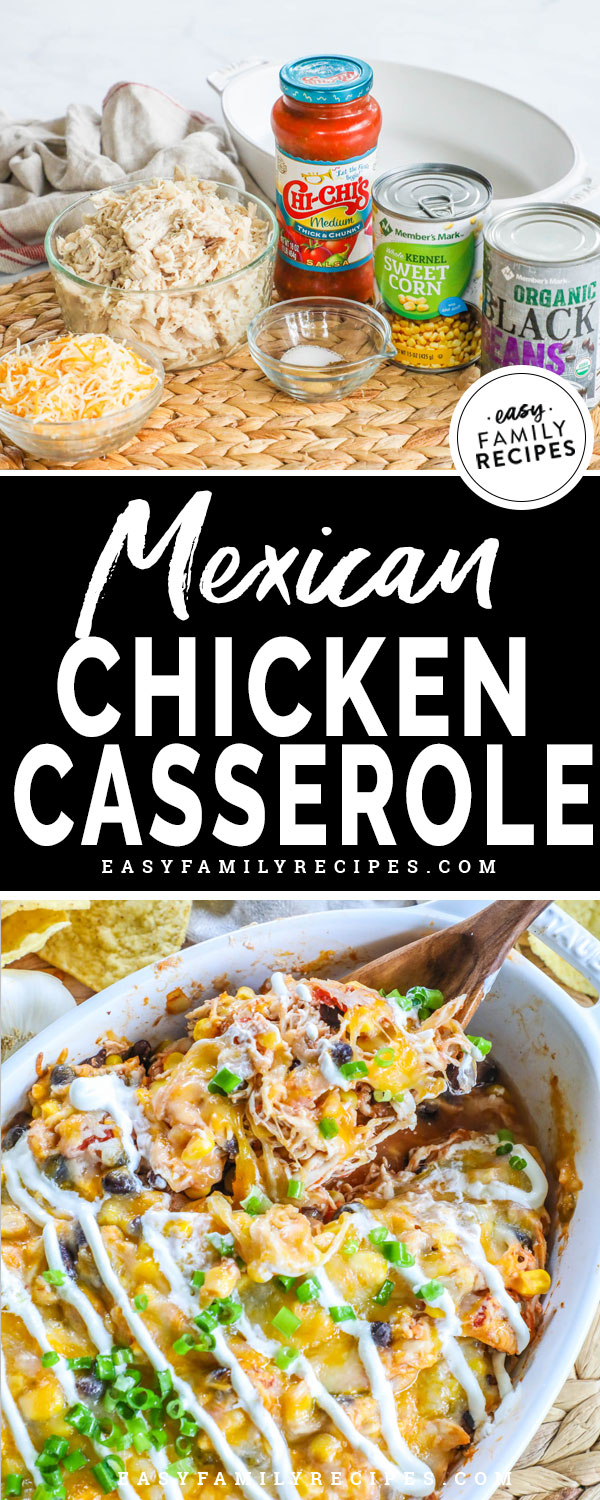 CRAZY EASY Mexican Chicken Casserole · Easy Family Recipes