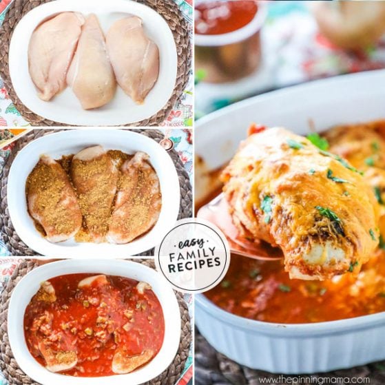 Steps to make Oven Baked Salsa Chicken