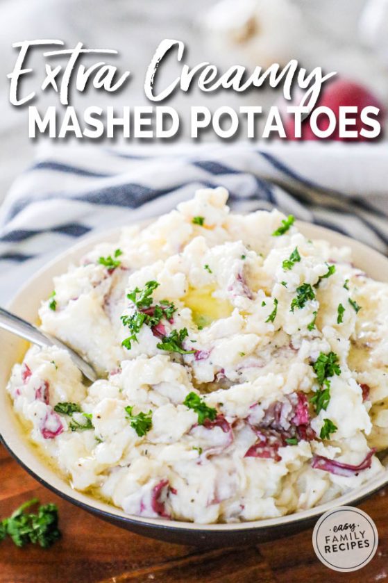 Easy Homemade Mashed Potatoes Recipe · Easy Family Recipes