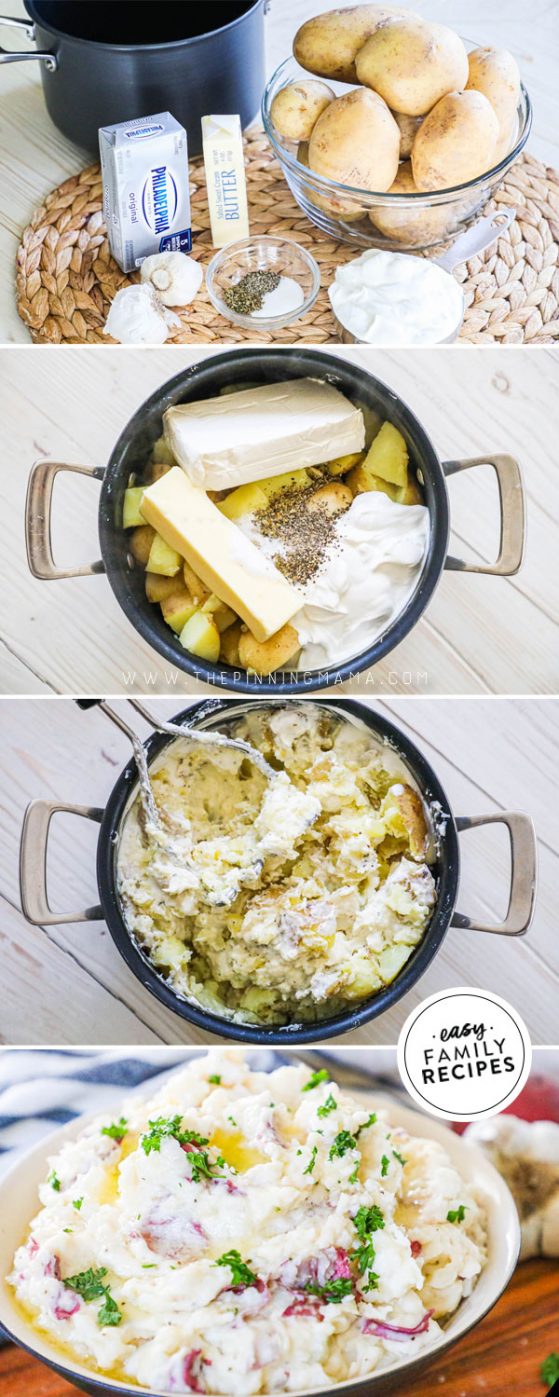 Easy Homemade Mashed Potatoes Recipe · Easy Family Recipes