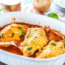 Oven Baked Salsa Chicken · Easy Family Recipes