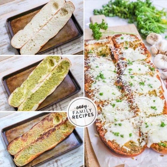 Pesto Cheesy bread is the super easy and delicious.