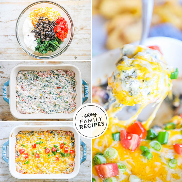 Mexican Spinach Dip {EASY + DELICIOUS}