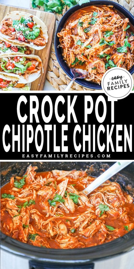 Crockpot Chipotle Chicken with Rice