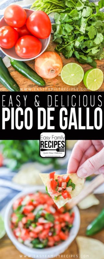 Easy Pico de Gallo · Easy Family Recipes