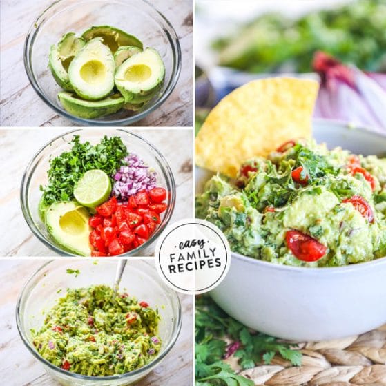 Step by step how to make guacamole