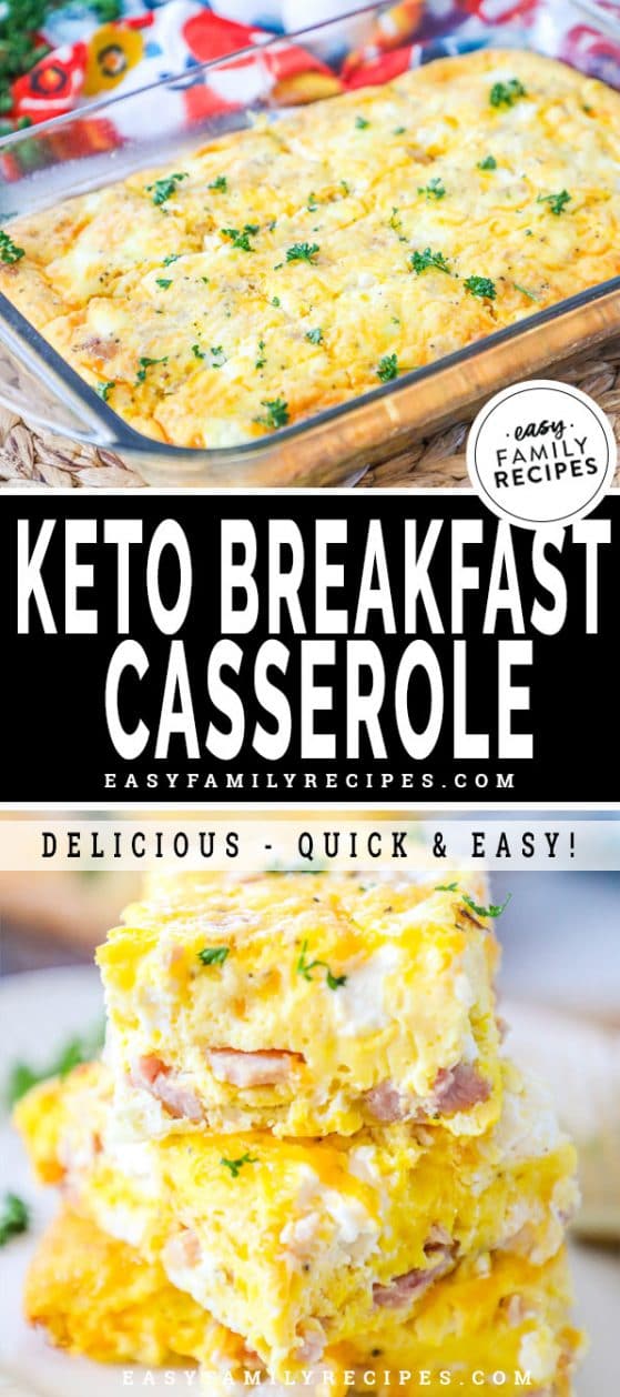 Ham and Cheese Breakfast Casserole · Easy Family Recipes