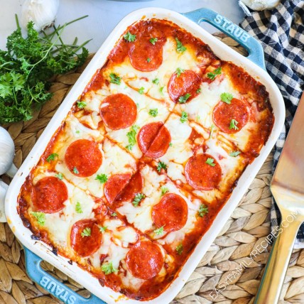 Pepperoni Ravioli Lasagna · Easy Family Recipes