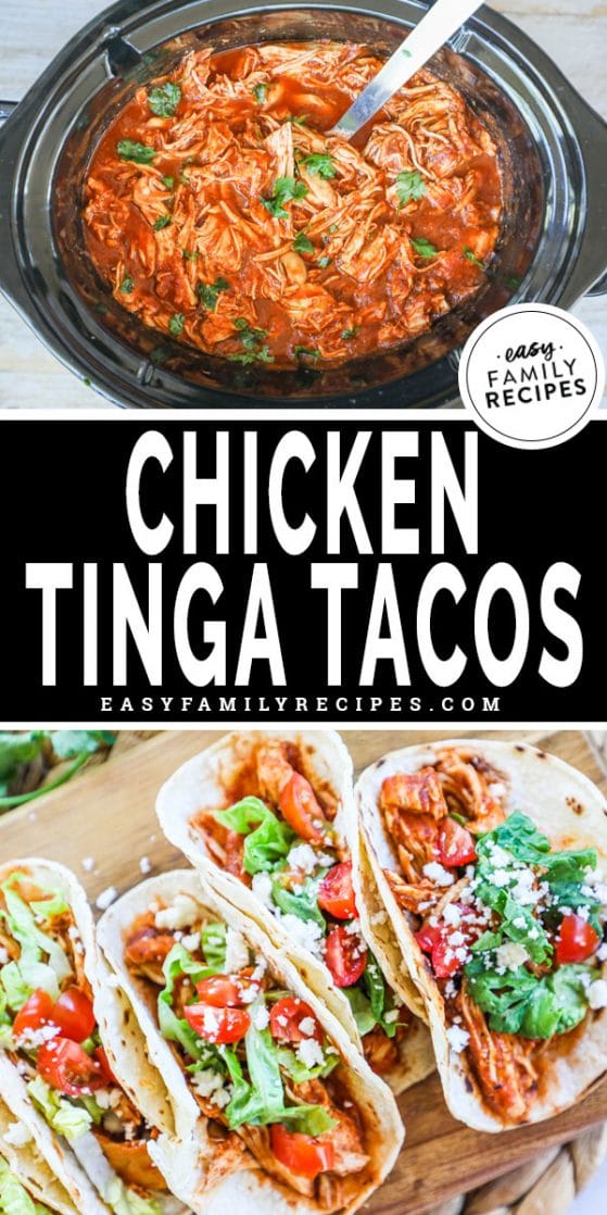 Crock Pot Chicken Tinga · Easy Family Recipes