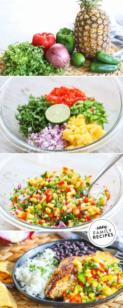 Pineapple Jalapeño Salsa · Easy Family Recipes