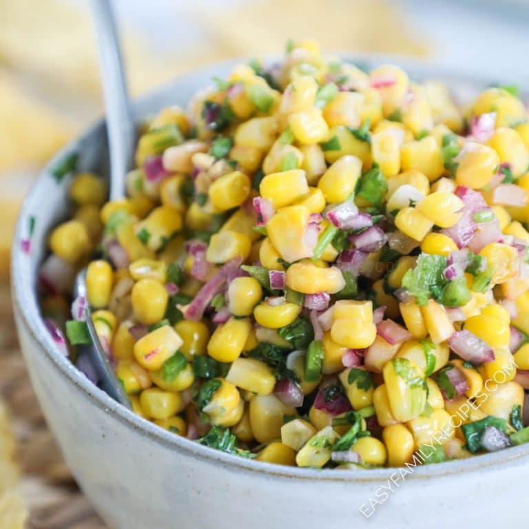 Chipotle Corn Salsa (Official Chipotle TikTok Recipe!) · Easy Family