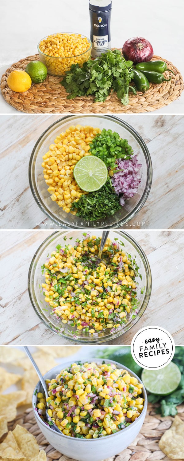 Chipotle Corn Salsa Official Chipotle TikTok Recipe! · Easy Family