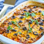 Beef Enchilada Casserole with Zucchini · Easy Family Recipes