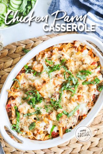 Chicken Parmesan Casserole · Easy Family Recipes