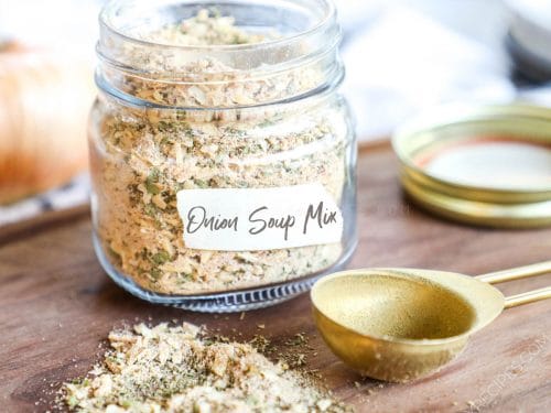 Homemade Onion Soup Mix Recipe - Happy Mothering