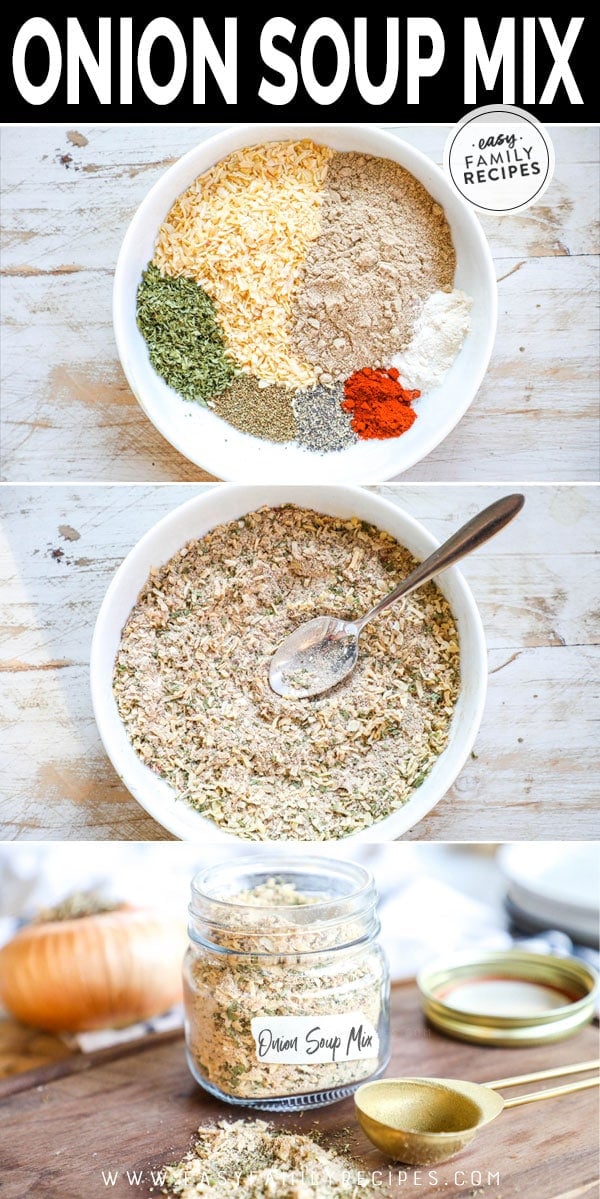 Homemade Soup Mix in Jar  3 Recipes 