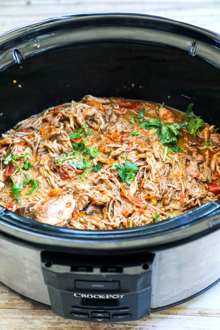 Crock Pot Thai Style Pork · Easy Family Recipes