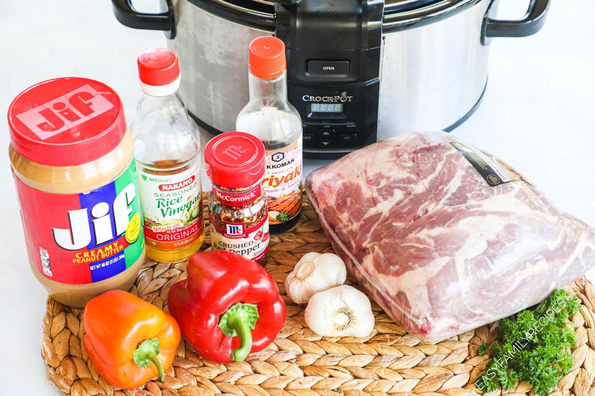 Crock Pot Thai Style Pork Easy Family Recipes