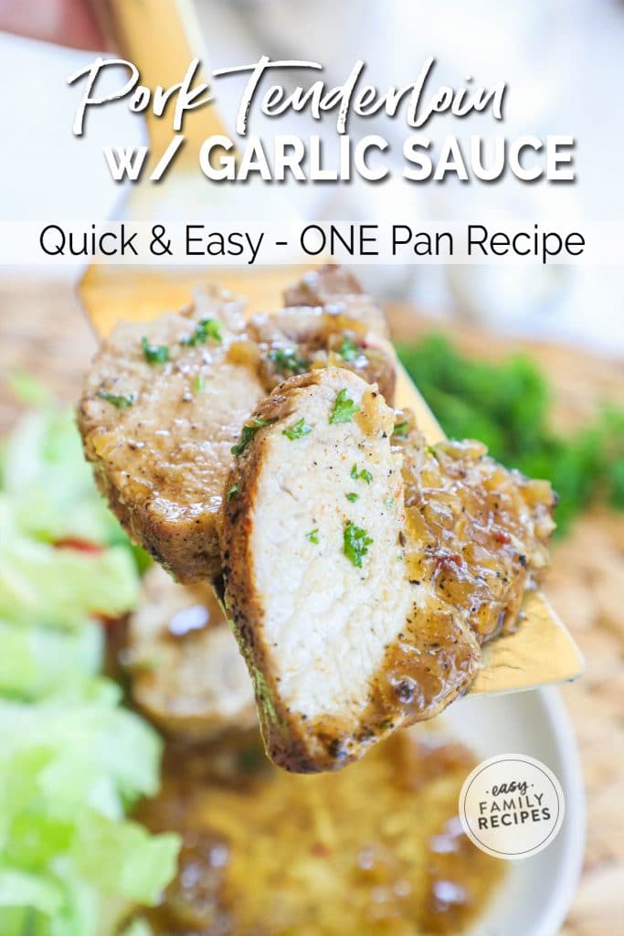 Garlic Pork Tenderloin made in