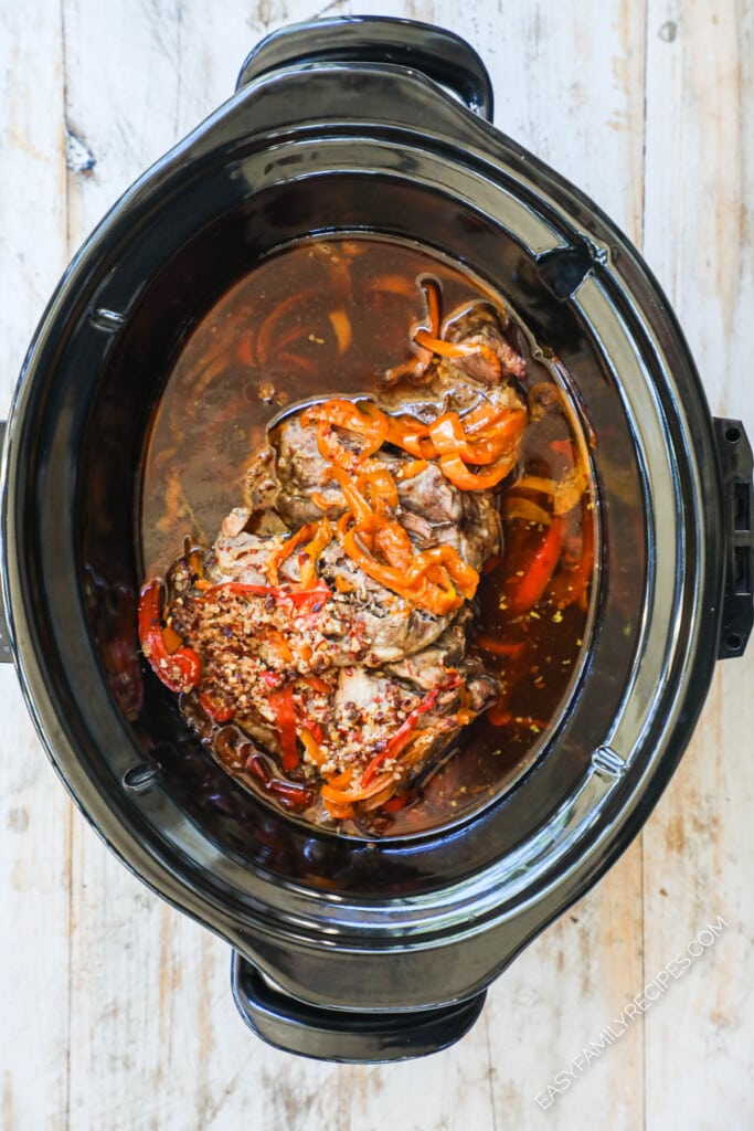 How to make thai pork in crockpot step 3: Cook on low until pork is tender and can be easily shredded.