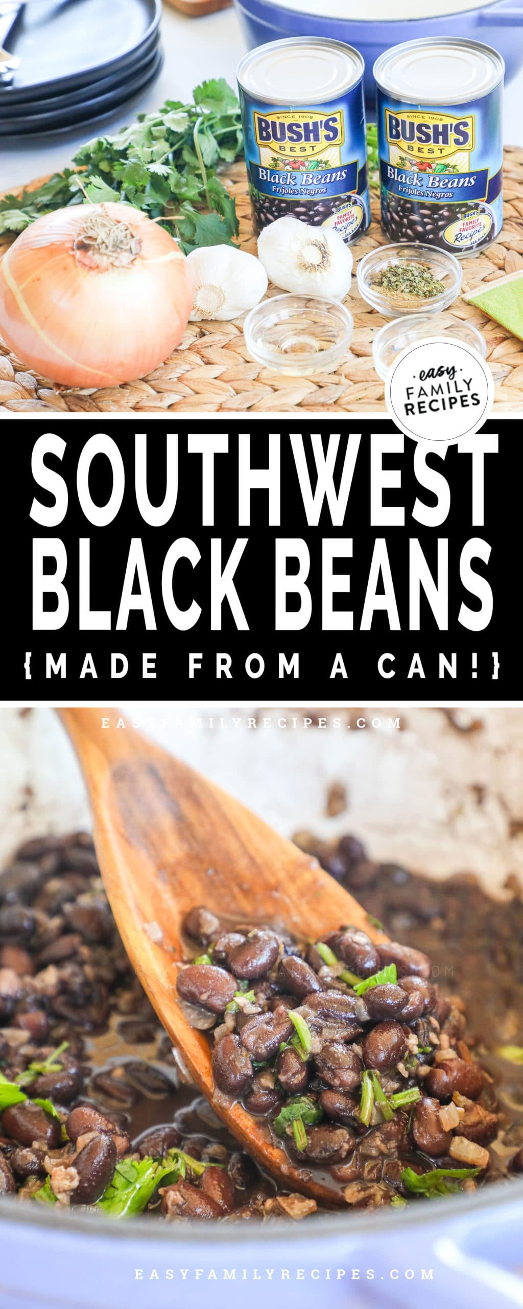 How To Make Canned Black Beans Taste AMAZING Easy Family Recipes
