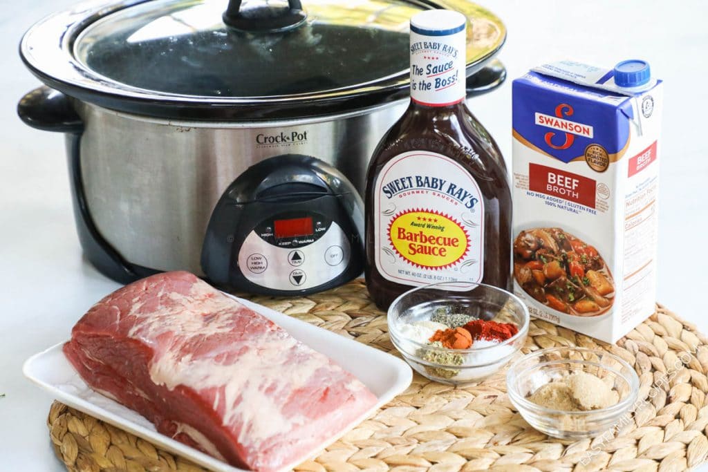 Crock Pot BBQ Brisket · Easy Family Recipes