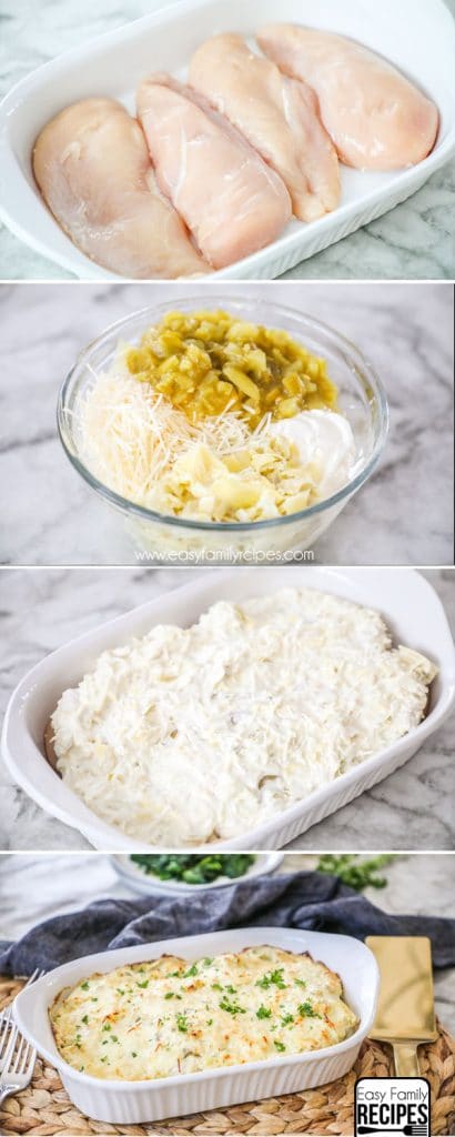 Creamy Artichoke Chicken Bake · Easy Family Recipes