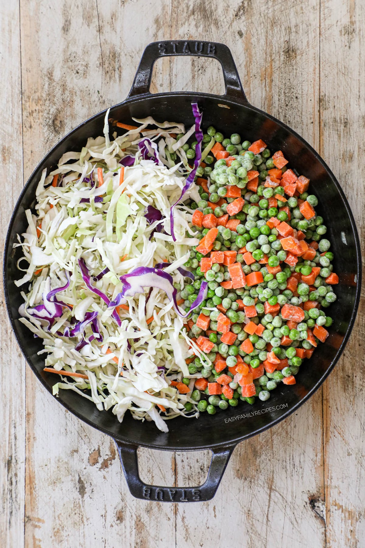 how to make stir fry with ground turkey 3) remove cooked turkey from pan and add cabbage, frozen veggies, and eggs