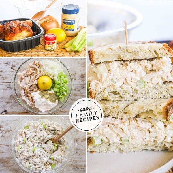 Rotisserie Chicken Salad · Easy Family Recipes
