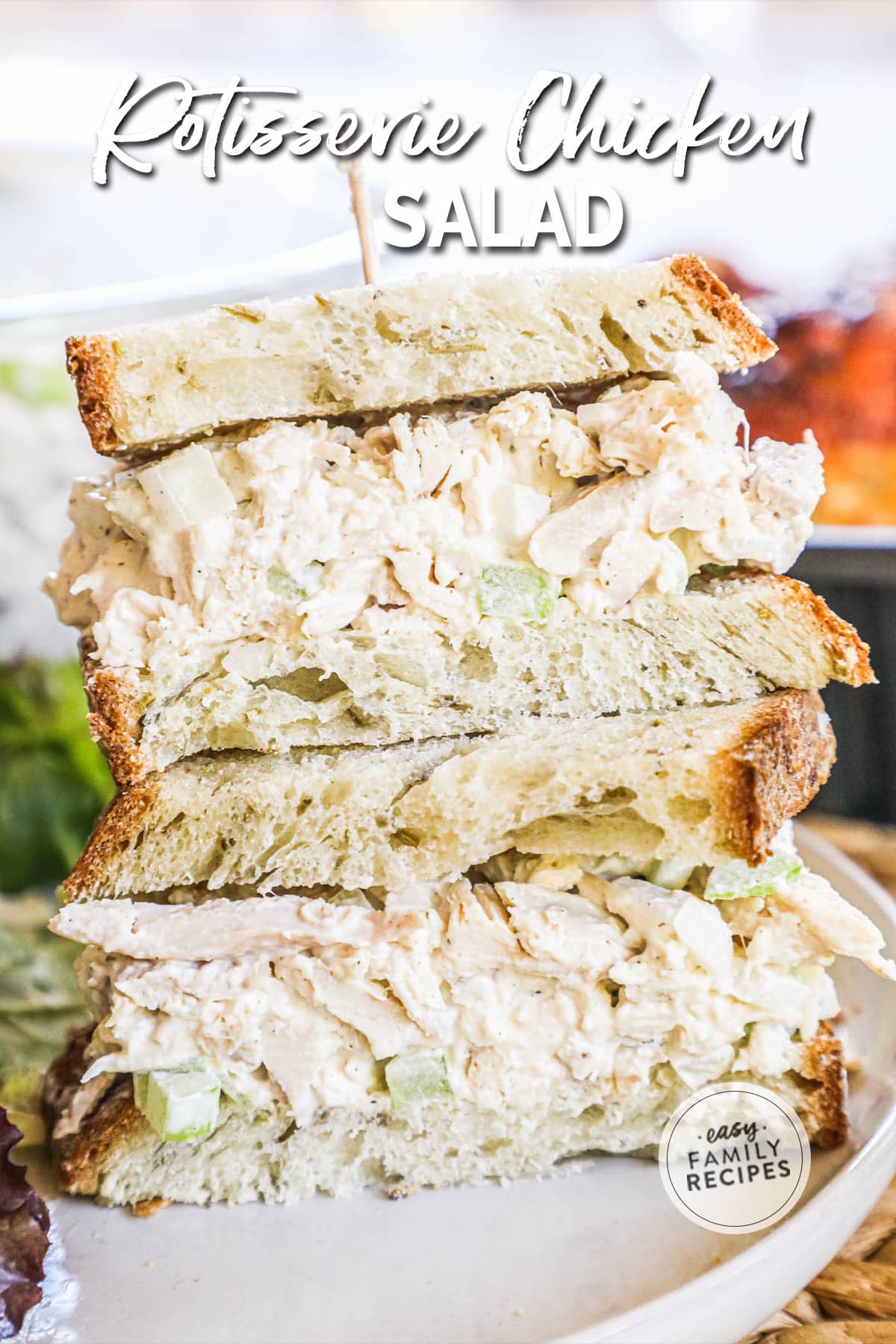 Rotisserie Chicken Salad · Easy Family Recipes