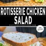 Chicken Salad Sandwich on sourdough bread.