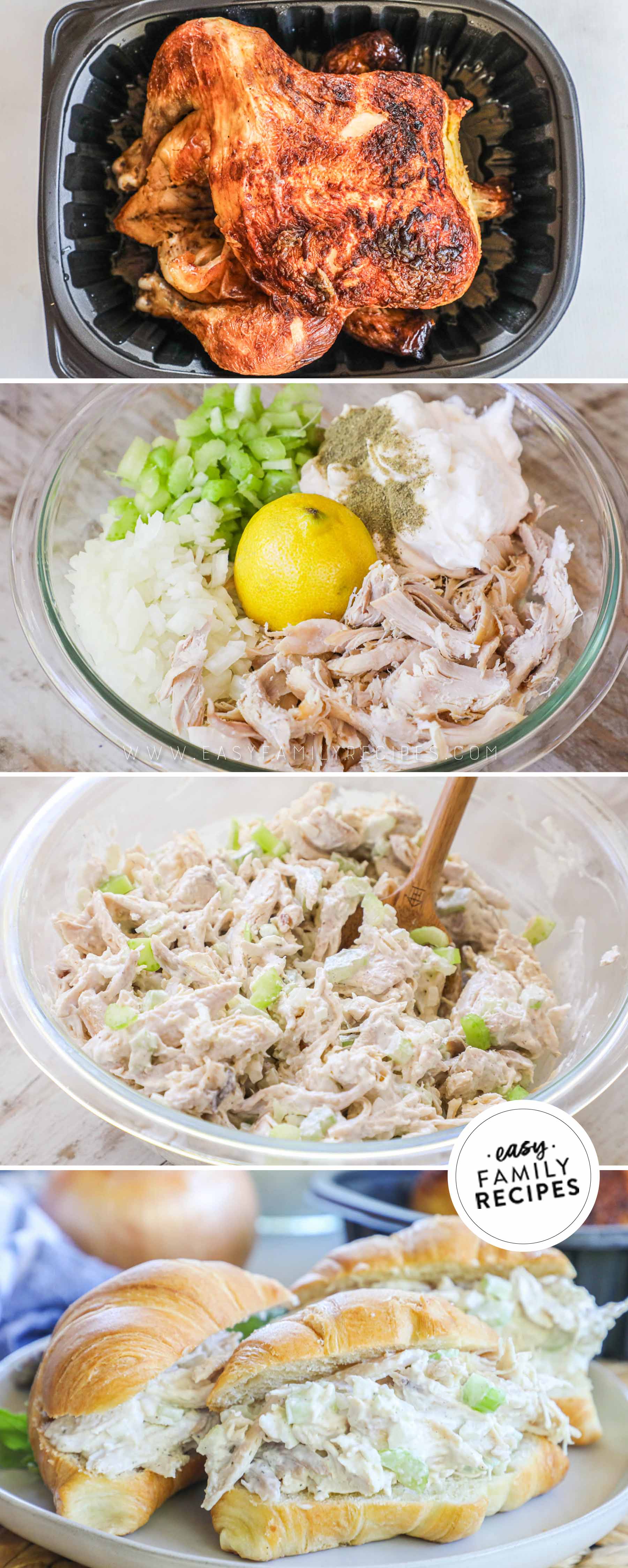 Rotisserie Chicken Salad · Easy Family Recipes