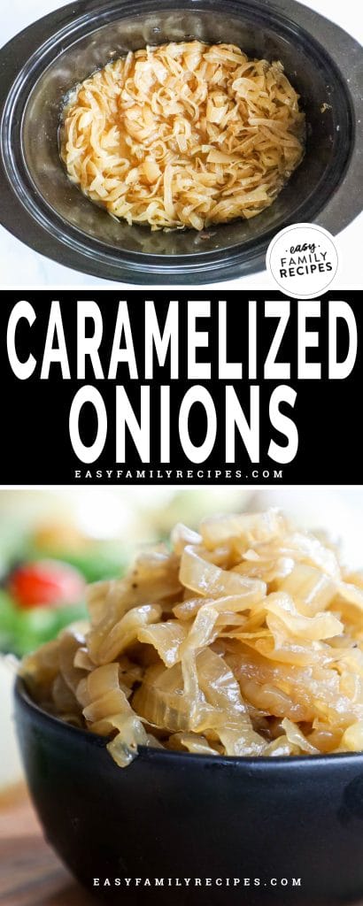 Crock Pot Caramelized Onions · Easy Family Recipes