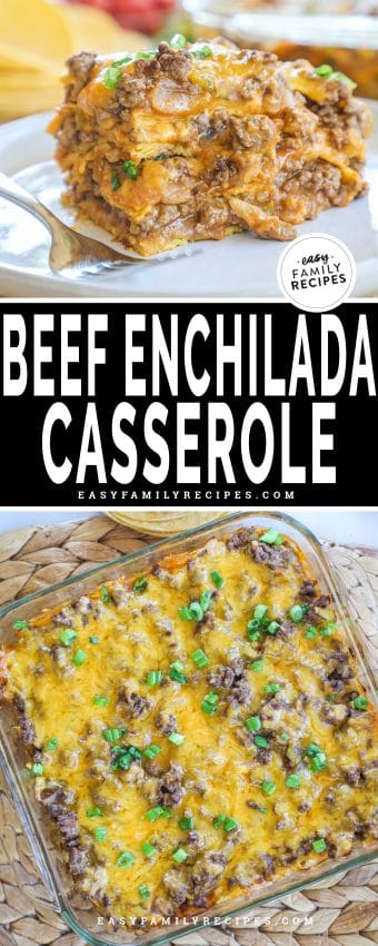 Ground Beef Enchilada Casserole · Easy Family Recipes