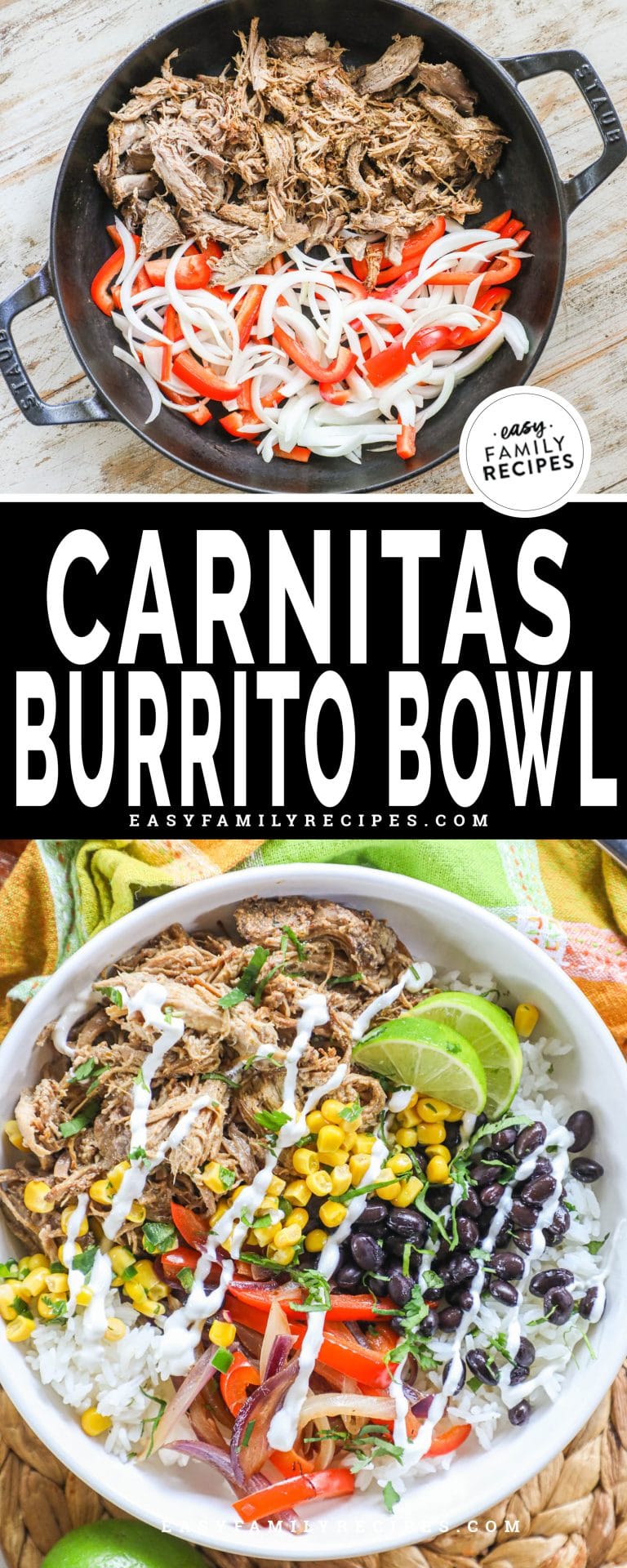 Carnitas Bowl · Easy Family Recipes